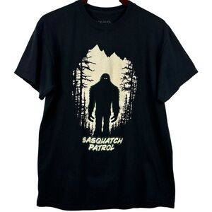 Del Sol Colour Change Sasquatch Patrol Crew Neck Tee Shirt Size Medium
